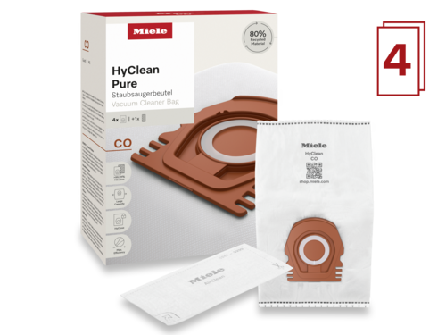 Мешки-пылесборники HyClean Pure CO Miele купить в Рязани | Всегда в наличии! | Артикул 12557080 | Официальный сайт