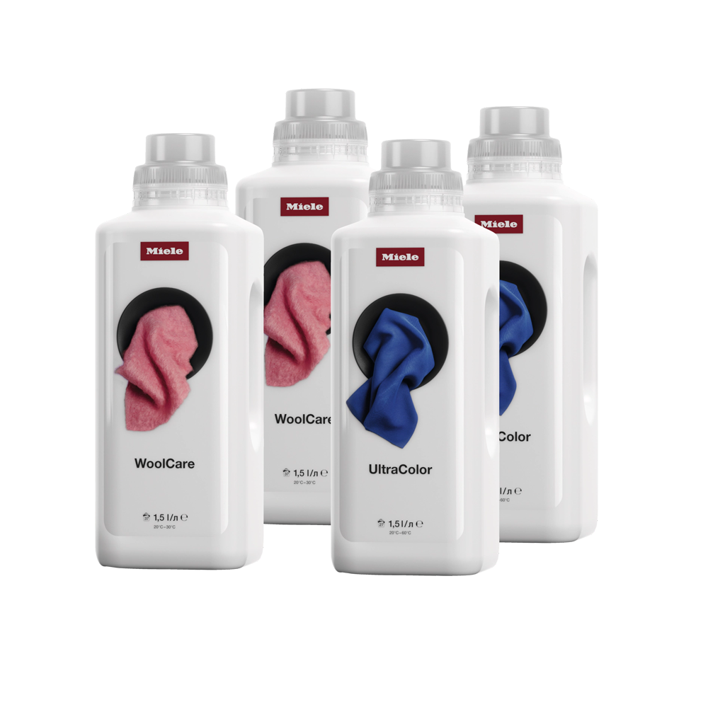 Набор для стирки деликатных тканей и изделий из шерсти WoolCare и цветного белья UltraColor Miele купить в Рязани | Всегда в наличии! | Артикул 12144770 | Официальный сайт