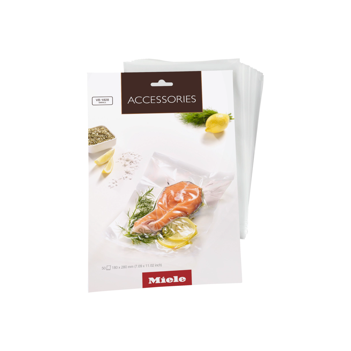 Пакеты для вакууматора 180х280мм VB 1828 Miele купить в Рязани | Всегда в наличии! | Артикул 10380620 | Официальный сайт