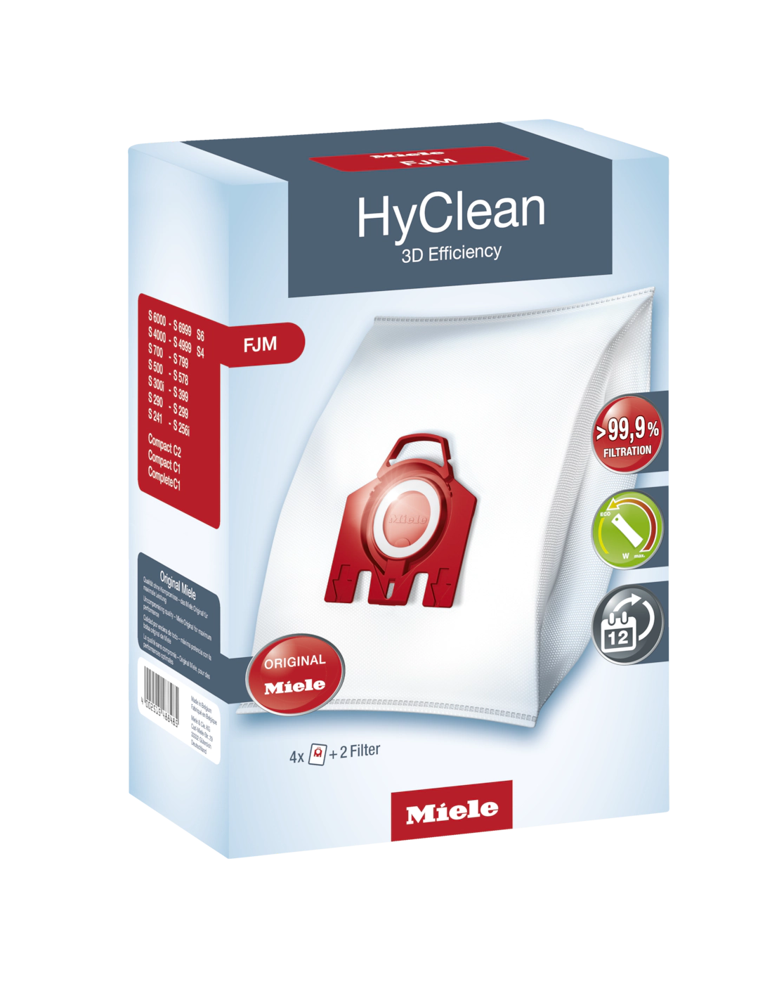 Пылесборник мешок FJM HyClean 3D Efficiency Miele купить в #REGION_NAME_DECLINE_PP# | Всегда в наличии! | Артикул 09917710 | Официальный сайт