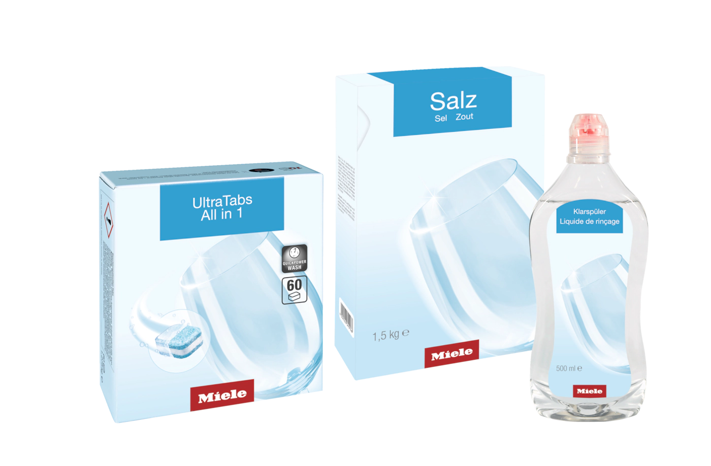 Стартовый набор для посудомоечных машин All in One Set Miele купить в Рязани | Всегда в наличии! | Артикул 11530080 | Официальный сайт