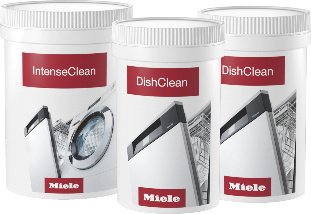 Набор средств по уходу за посудомоечными машинами DishClean и IntenseClean Miele купить в Рязани | Всегда в наличии! | Артикул 11407570 | Официальный сайт