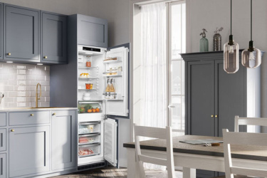Планирование кухонного интерьера со встраиваемым холодильником