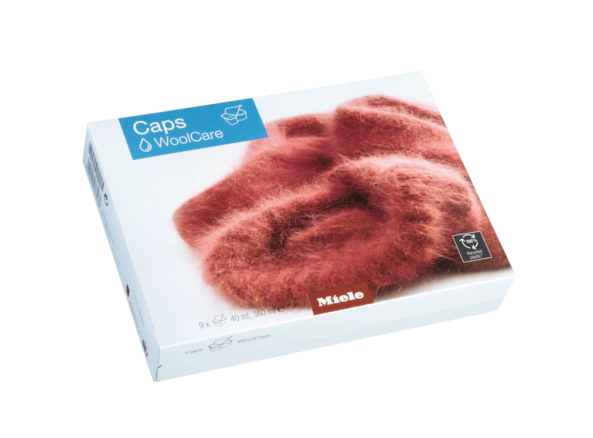 Средство для стирки деликатных тканей и изделий из шерсти WoolCare Caps WA CWC 0902 L 9 шт. Miele купить в Рязани | Всегда в наличии! | Артикул 11703140 | Официальный сайт